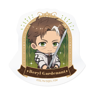 片田舎のおっさん、剣聖になる ゆらゆらアクリルブロック ベリル･ガーデナント