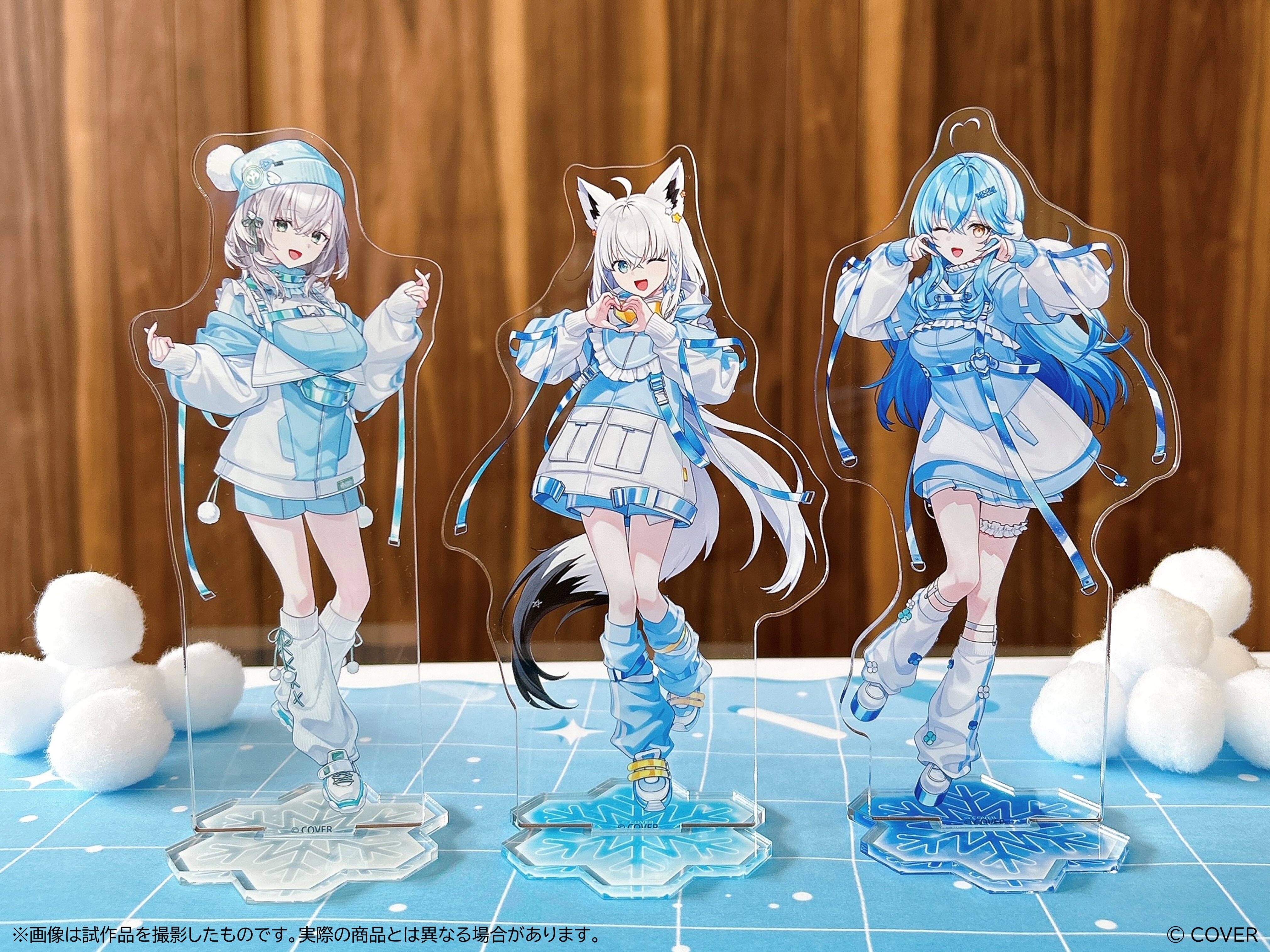 描き下ろしアクリルスタンド_雪花ラミィ Sayama hololive Snow Party