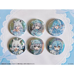 トレーディングホログラム缶バッジ Sayama hololive Snow Party