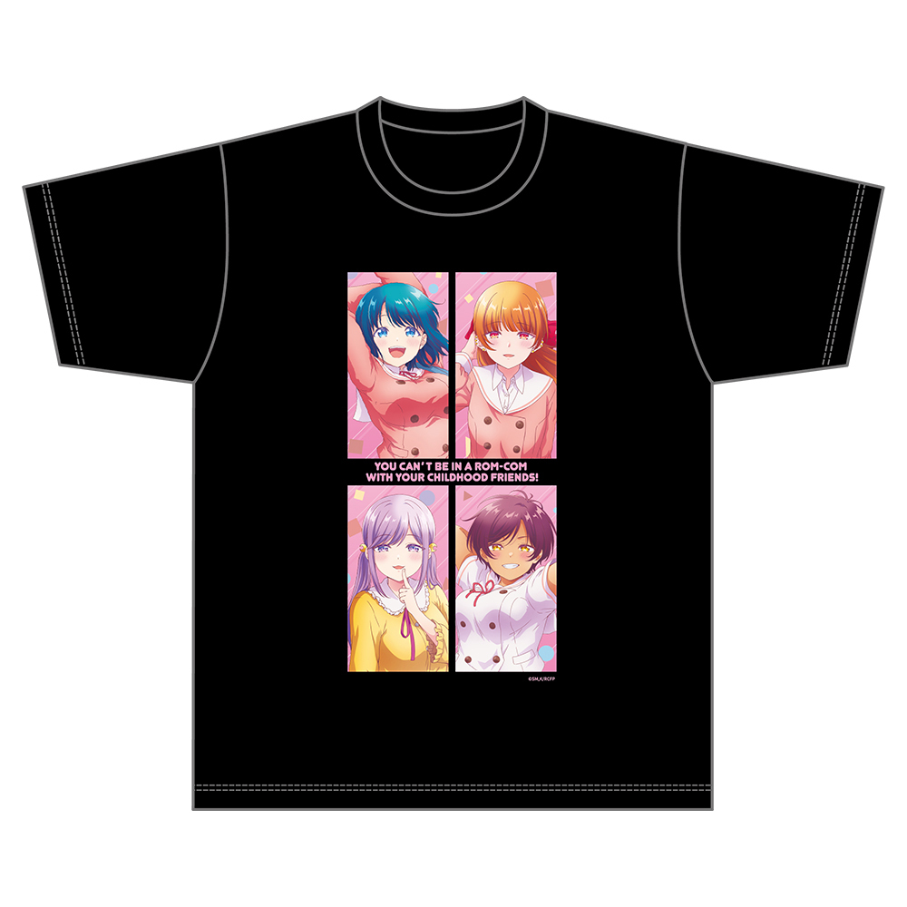 幼馴染とはラブコメにならない TシャツA