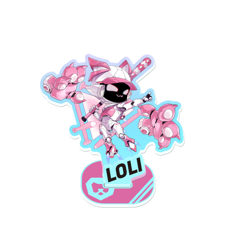 アニメ「TO BE HERO X」オーロラアクリルキャラスタンド ロリ