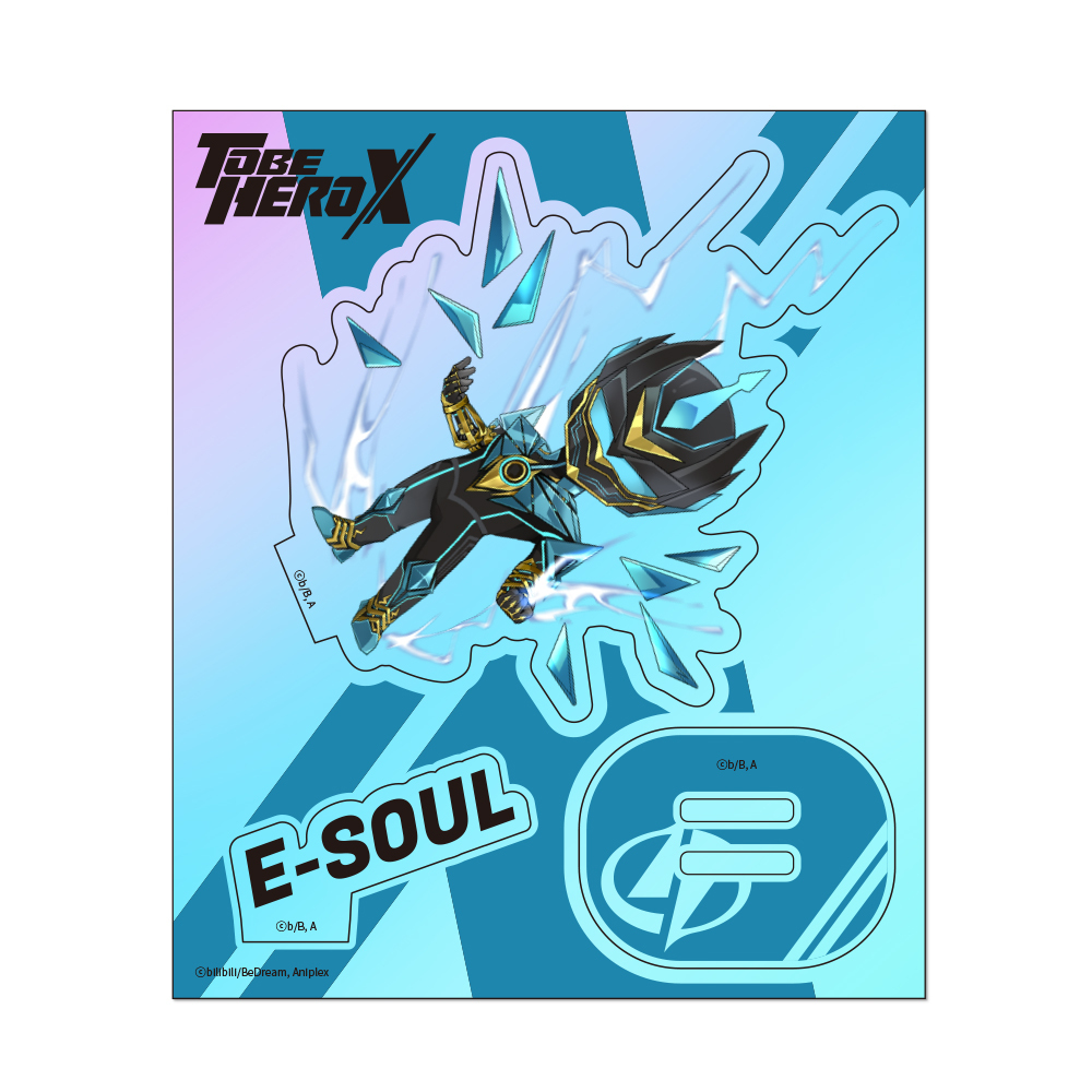 アニメ「TO BE HERO X」オーロラアクリルキャラスタンド 魂電