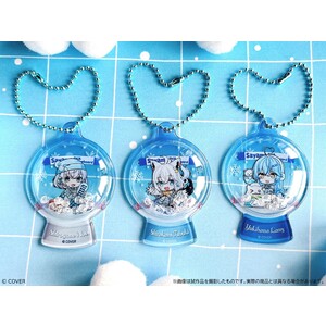 スノードームキーホルダー_白銀ノエル Sayama hololive Snow Party
