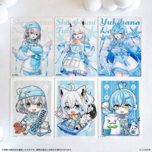 トレーディングクリアカード Sayama hololive Snow Party