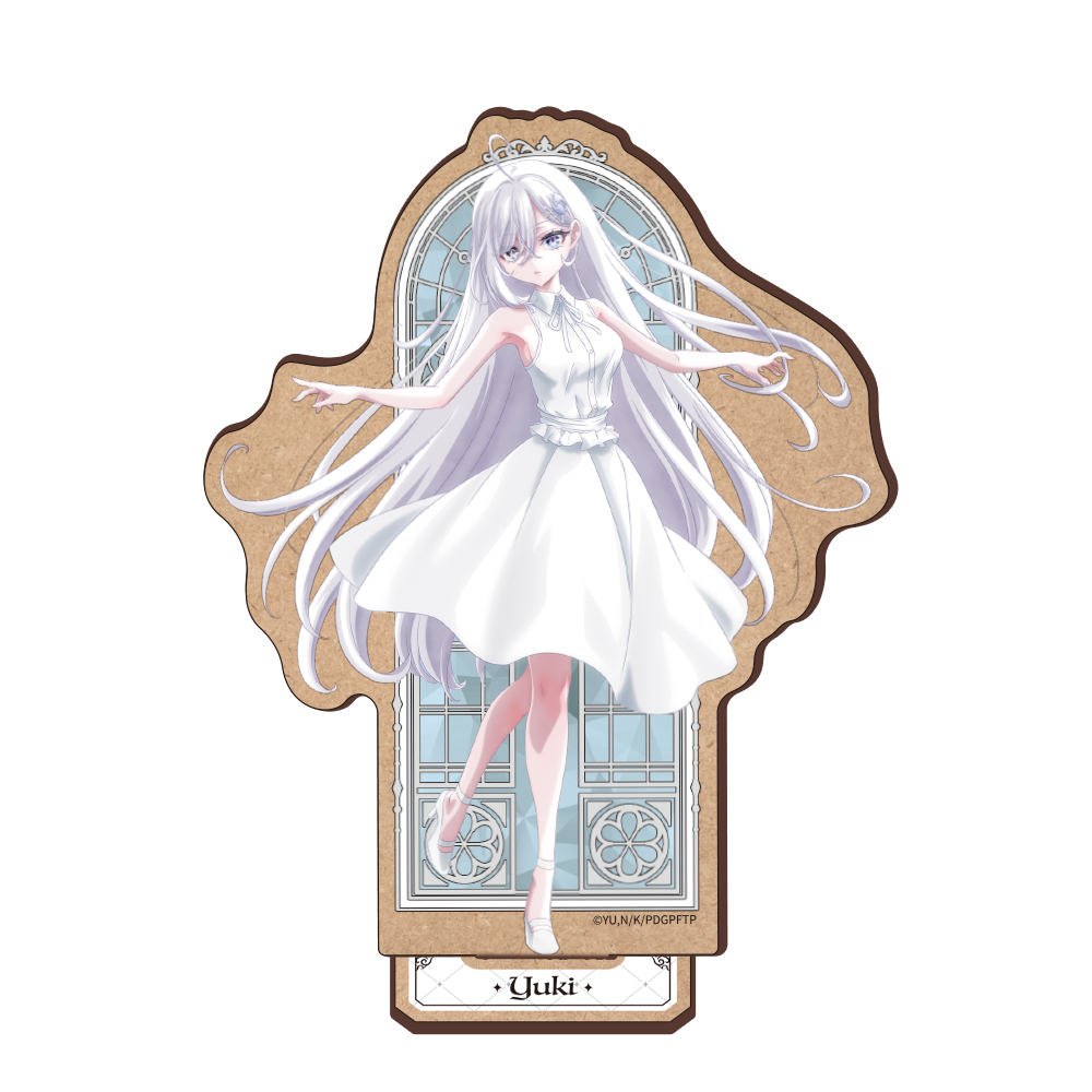 TVアニメ『死亡遊戯で飯を食う。』　木製キャラスタンド 幽鬼 SCRAP BUILDING ver.