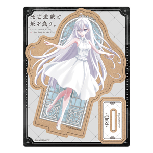 TVアニメ『死亡遊戯で飯を食う。』　木製キャラスタンド 幽鬼 SCRAP BUILDING ver.