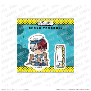 ミニキャラアクリルスタンド_轟焦凍　海の生きものたちと一緒にPLUS ULTRA