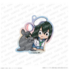 オーロラアクリルキーホルダー_蛙吹梅雨　海の生きものたちと一緒にPLUS ULTRA
