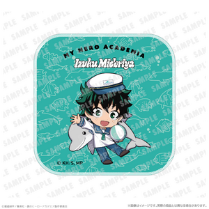 ハンドタオル_緑谷出久　海の生きものたちと一緒にPLUS ULTRA