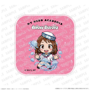 ハンドタオル_麗日お茶子　海の生きものたちと一緒にPLUS ULTRA