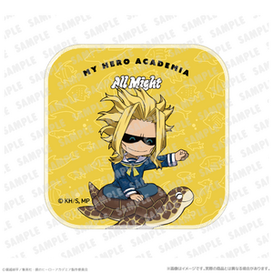 ハンドタオル_オールマイト　海の生きものたちと一緒にPLUS ULTRA