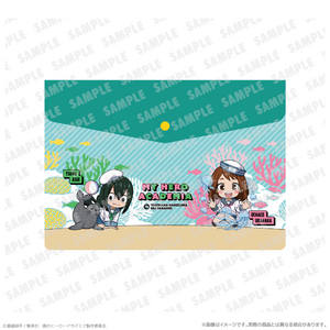 エンベロープケース_麗日お茶子＆蛙吹梅雨　海の生きものたちと一緒にPLUS ULTRA