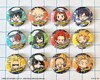 ミニキャラ缶バッジ　海の生きものたちと一緒にPLUS ULTRA