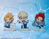 ミニキャラアクリルスタンド_爆豪勝己　海の生きものたちと一緒にPLUS ULTRA