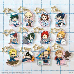 オーロラアクリルキーホルダー_相澤消太　海の生きものたちと一緒にPLUS ULTRA