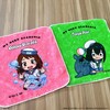 ハンドタオル_蛙吹梅雨　海の生きものたちと一緒にPLUS ULTRA