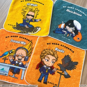 ハンドタオル_ホークス　海の生きものたちと一緒にPLUS ULTRA