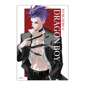 アニメ「TO BE HERO X」 ステッカー 梁龍