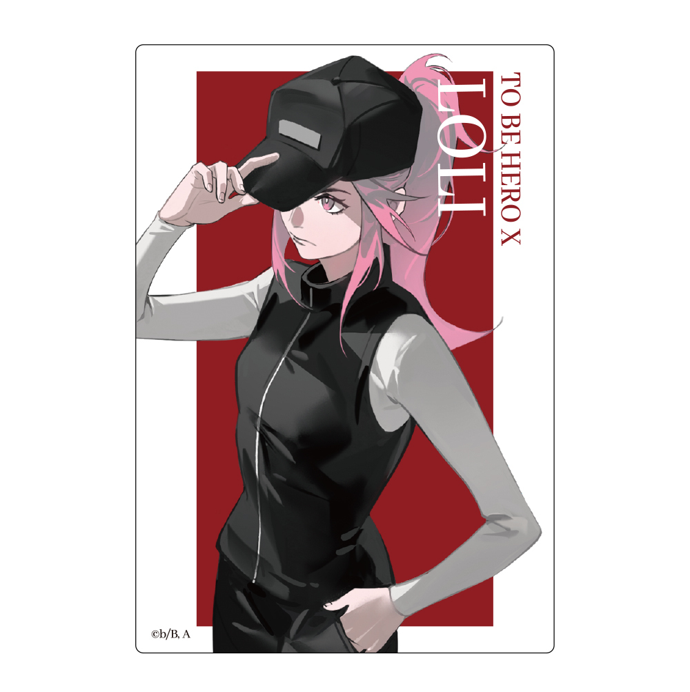 アニメ「TO BE HERO X」 ステッカー ロリ