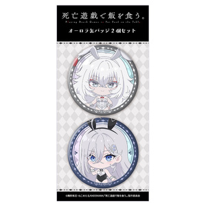 TVアニメ「死亡遊戯で飯を食う。」オーロラ缶バッジ2個セット 幽鬼
