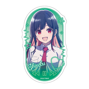 真夜中ハートチューン ダイカットステッカー  雨月しのぶ