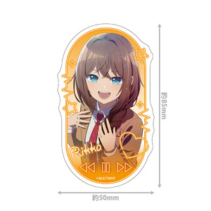 真夜中ハートチューン ダイカットステッカー  井ノ華六花