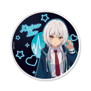 真夜中ハートチューン レコード風アクリルコースター  霧乃イコ