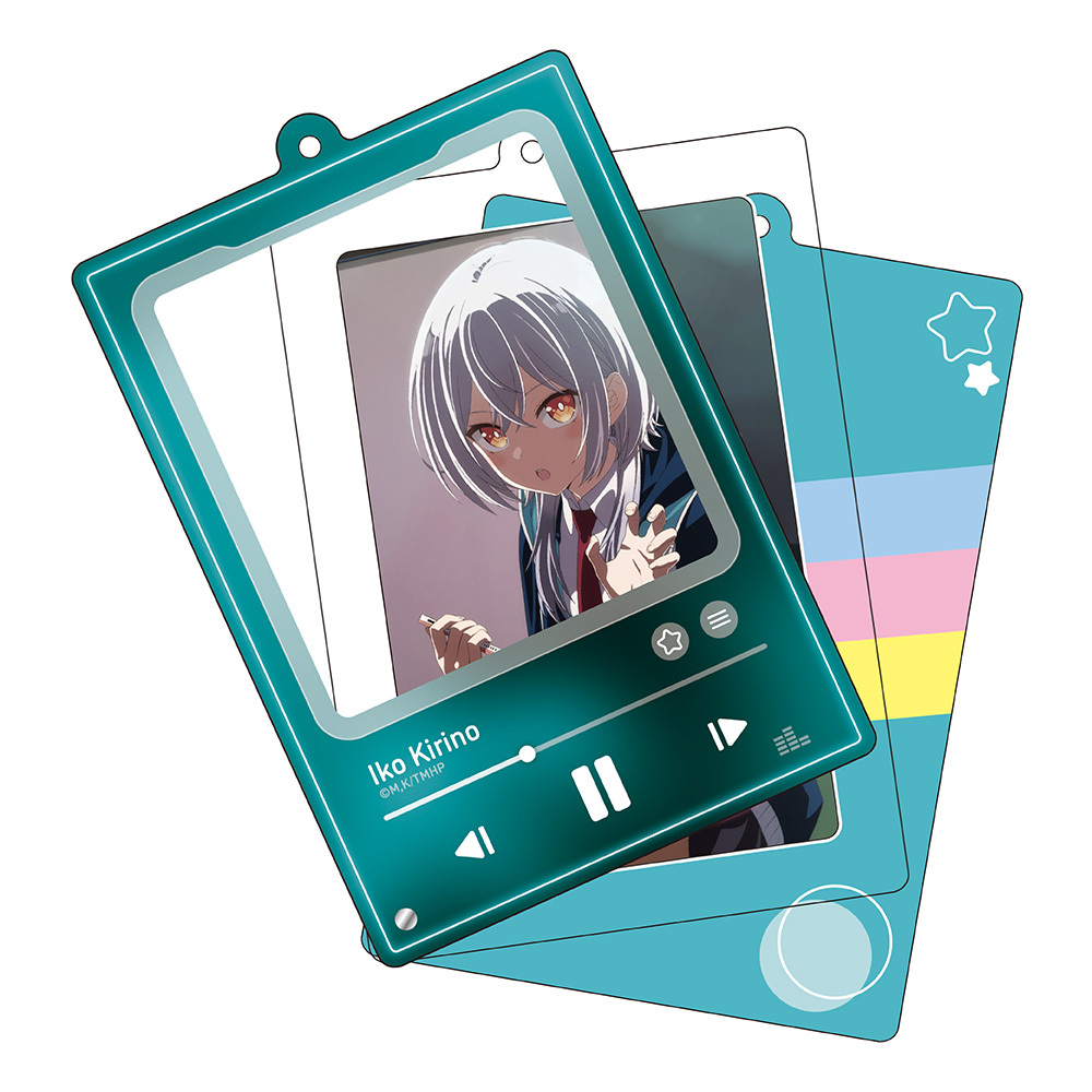 真夜中ハートチューン アクリルカード付きキーホルダー 霧乃イコ