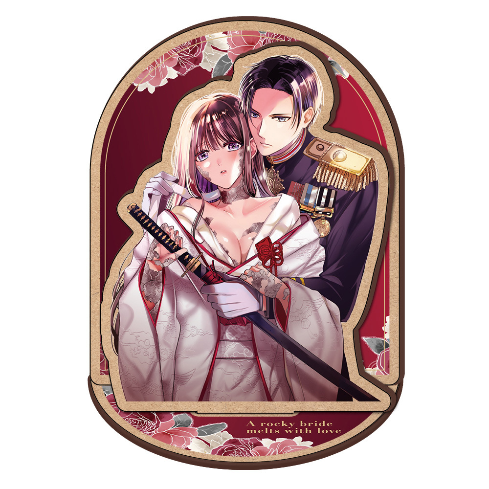 岩肌の花嫁は愛で溶かされる　木製キャラスタンドA