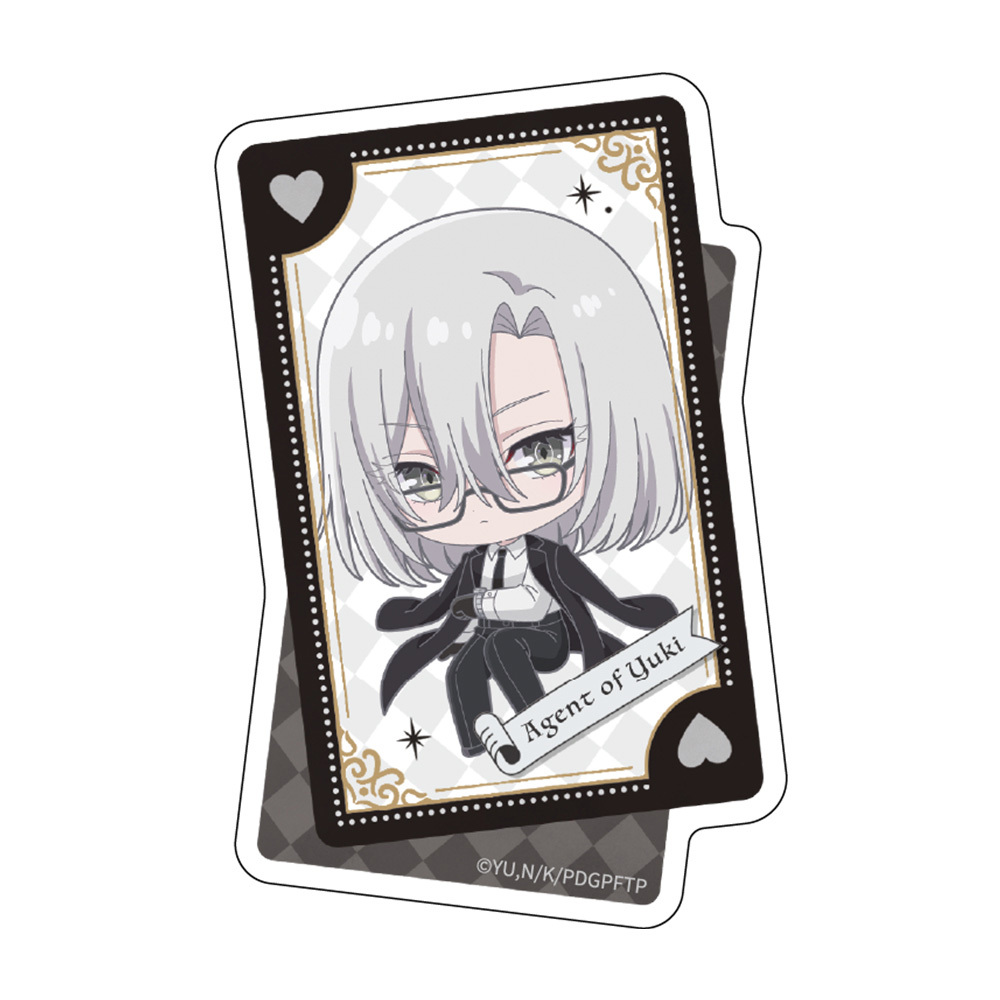 TVアニメ『死亡遊戯で飯を食う。』　ダイカットステッカー 幽鬼のエージェント