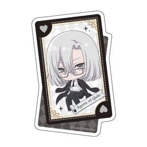 TVアニメ『死亡遊戯で飯を食う。』　ダイカットステッカー 幽鬼のエージェント