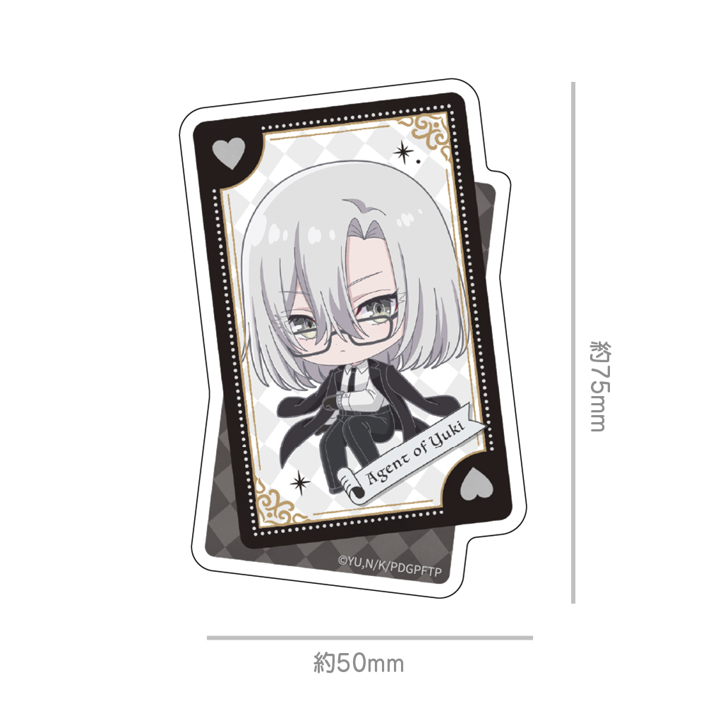 TVアニメ『死亡遊戯で飯を食う。』　ダイカットステッカー 幽鬼のエージェント