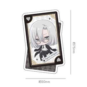 TVアニメ『死亡遊戯で飯を食う。』　ダイカットステッカー 幽鬼のエージェント