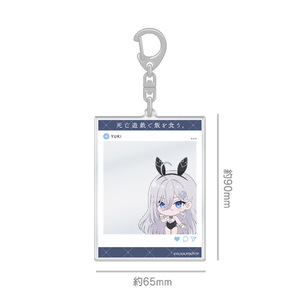 TVアニメ『死亡遊戯で飯を食う。』　SNS風アクリルカードキーホルダー　幽鬼
