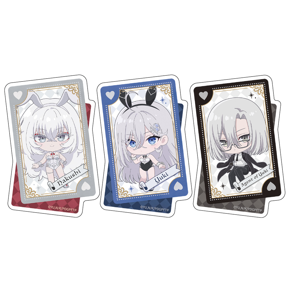 TVアニメ『死亡遊戯で飯を食う。』　ダイカットステッカー 幽鬼のエージェント