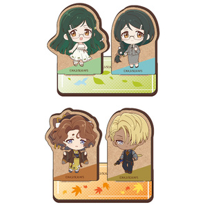 TVアニメ『春夏秋冬代行者』 木製キャラスタンドミニキャラ  瑠璃＆あやめ＆撫子＆竜胆