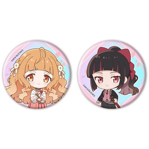 TVアニメ『春夏秋冬代行者』 オーロラ缶バッジ2個セット  ミニキャラ春