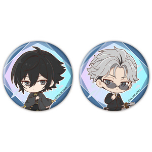 TVアニメ『春夏秋冬代行者』 オーロラ缶バッジ2個セット  ミニキャラ冬