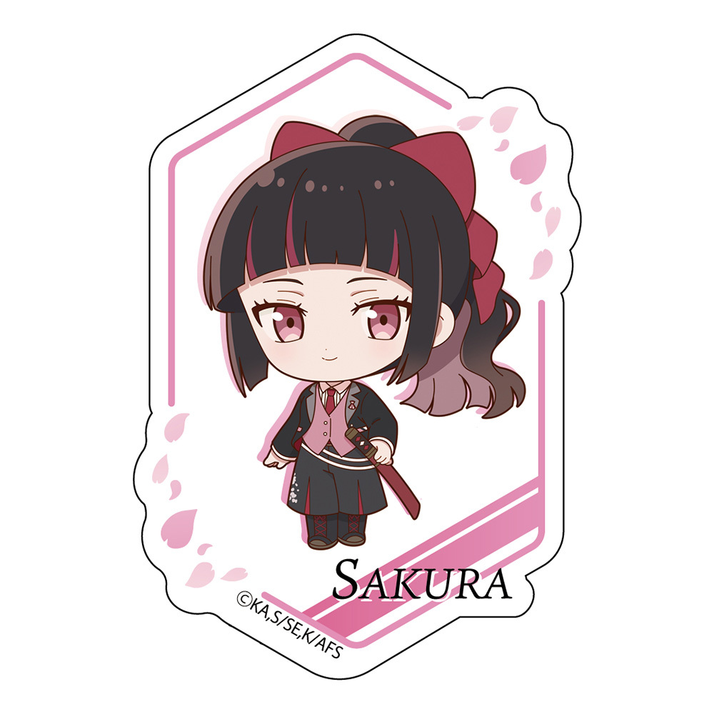 TVアニメ『春夏秋冬代行者』 ミニキャラダイカットステッカー 姫鷹さくら