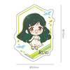 TVアニメ『春夏秋冬代行者』 ミニキャラダイカットステッカー  葉桜瑠璃