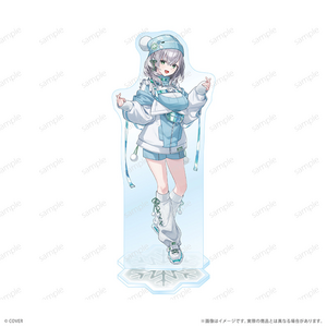 描き下ろしアクリルスタンド_白銀ノエル Sayama hololive Snow Party