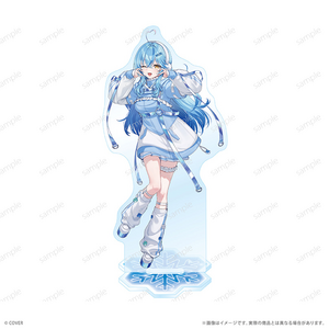 描き下ろしアクリルスタンド_雪花ラミィ Sayama hololive Snow Party
