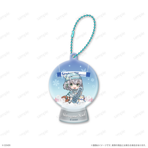 スノードームキーホルダー_白銀ノエル Sayama hololive Snow Party