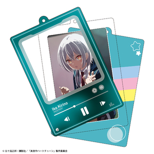 真夜中ハートチューン アクリルカード付きキーホルダー 霧乃イコ