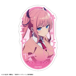 真夜中ハートチューン ダイカットステッカー  日芽川寧々