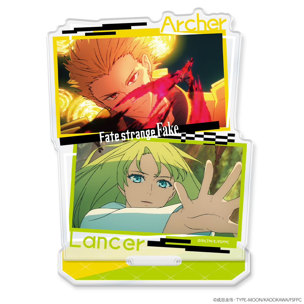 TVアニメ『Fate/strange Fake』アクリルキャラスタンド　アーチャー＆ランサー