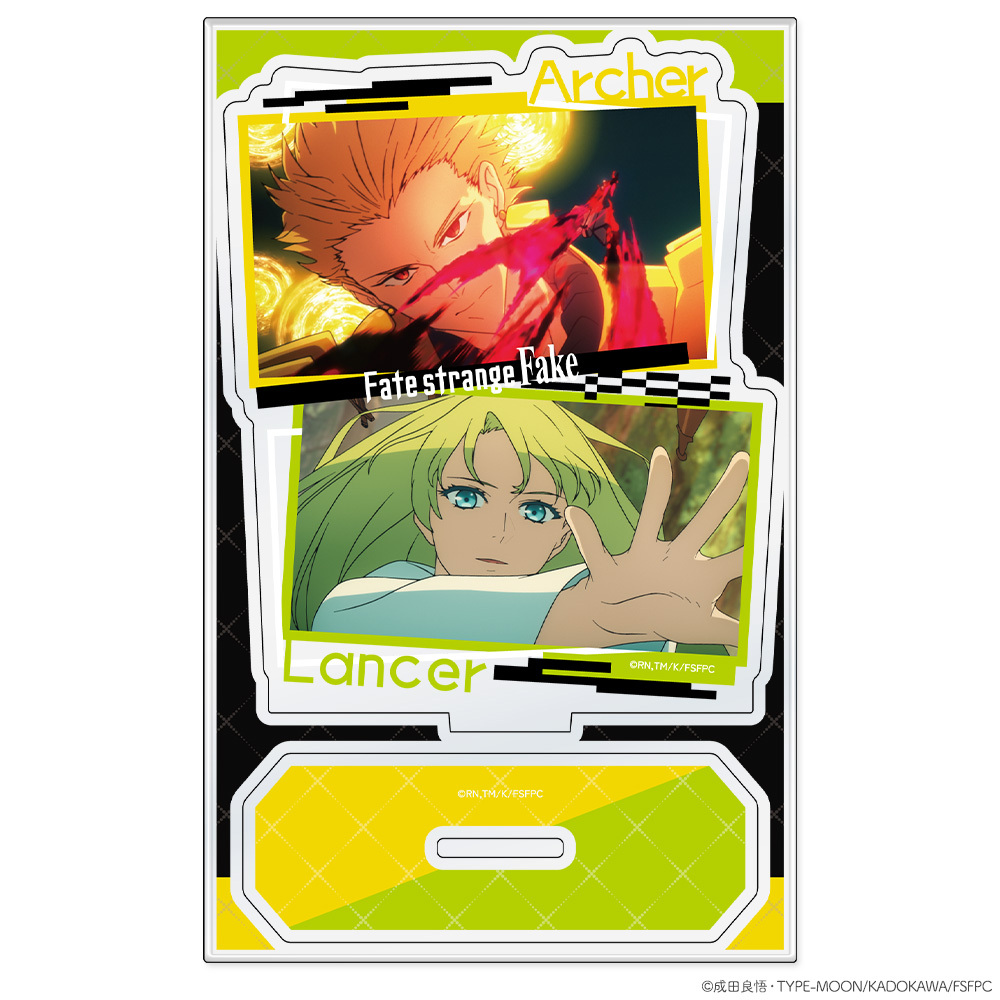 TVアニメ『Fate/strange Fake』アクリルキャラスタンド　アーチャー＆ランサー
