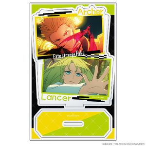 TVアニメ『Fate/strange Fake』アクリルキャラスタンド　アーチャー＆ランサー