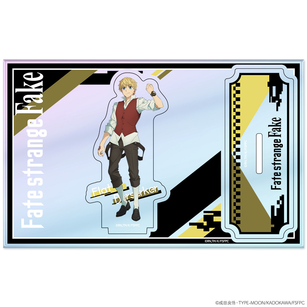TVアニメ『Fate/strange Fake』オーロラアクリルニコスタンド　フラット・エスカルドス＆バーサーカー