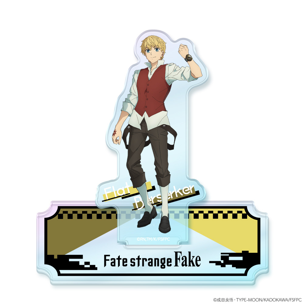 TVアニメ『Fate/strange Fake』オーロラアクリルニコスタンド　フラット・エスカルドス＆バーサーカー